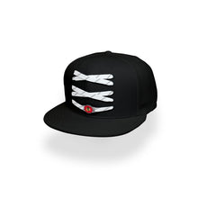 Load image into Gallery viewer, Chicago Custom Black Hockey Lacer Snapback Set