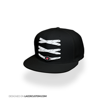 Load image into Gallery viewer, New Jersey Custom Black Hockey Lacer Snapback Set
