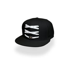 Load image into Gallery viewer, Anaheim Custom Black Hockey Lacer Snapback Set