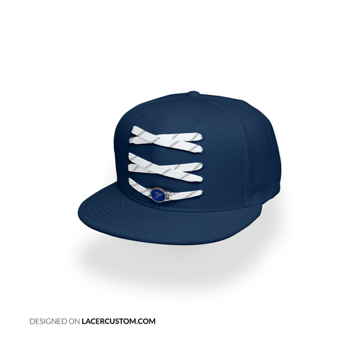 St. Louis Navy Hockey Lacer Snapback Set