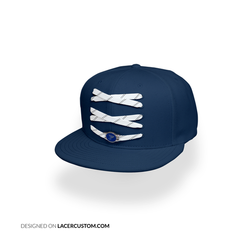 St. Louis Navy Hockey Lacer Snapback Set