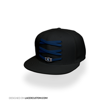 Load image into Gallery viewer, Dallas Custom Black Basketball Lacer Snapback Set