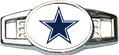 Dallas Custom Navy Football Lacer Snapback Set
