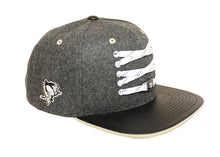 Load image into Gallery viewer, Pittsburgh Penguins &#39;Checked&#39; Snapback