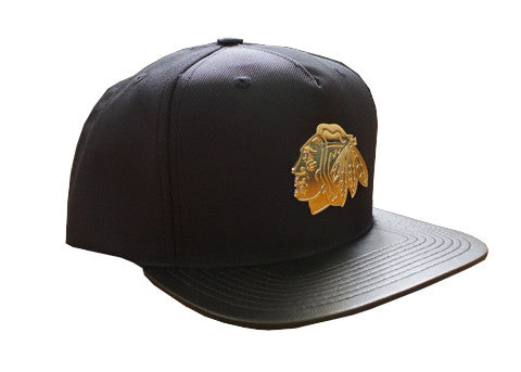 Chicago Blackhawks 'Plated' 5-panel Snapback