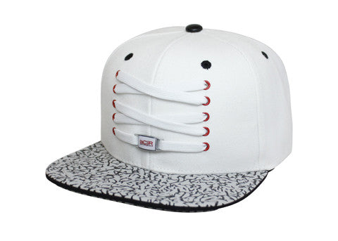 White Infrared Elephant Snapback